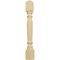Ekena Millwork 3 3/4"W x 3 3/4"D x 35 1/2"H Legacy Tapered Cabinet Column, Alder COL03X03X35LEAL - alternate 1